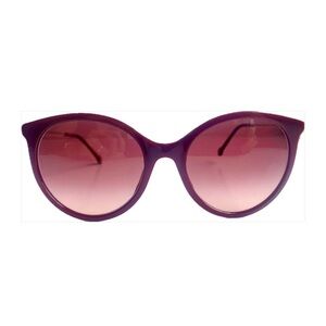 Carolina Herrera Sunglasses Round Red NWOT
